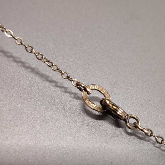 Krementz Gold Filled Heart Necklace w/Cultured pearls - Picture 7 of 10